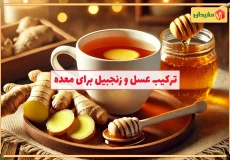 خواص عسل و زنجبیل برای معده