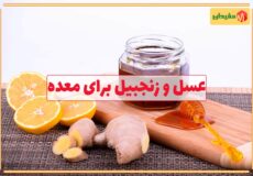 خواص عسل و زنجبیل برای معده
